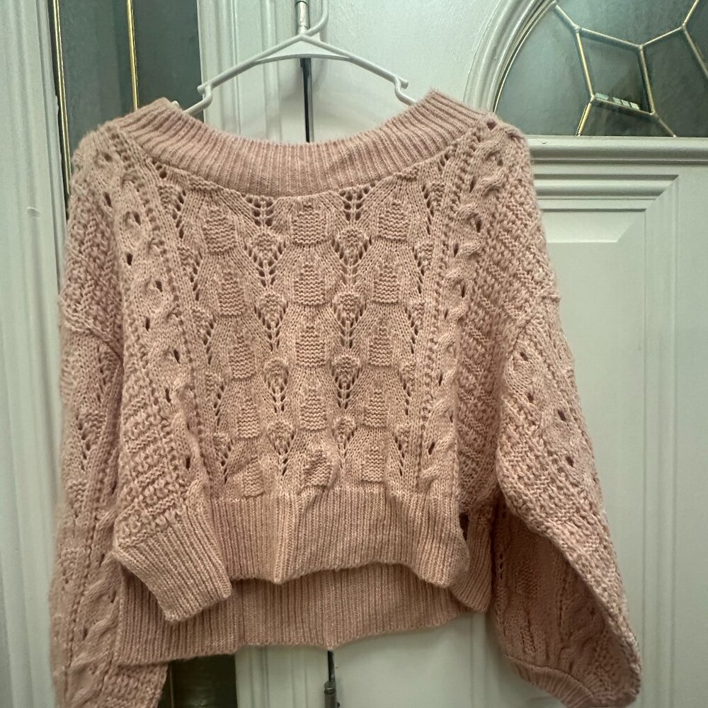 Miss Selfridge Crop Sweater Size XS